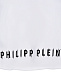 Белая рубашка с логотипом на спинке Philipp Plein | Фото 4