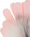 Розовые перчатки с отделкой из меха Yves Salomon | Фото 2