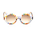 Круглые очки в разноцветной оправе Molo | Фото 4