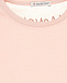 Розовая футболка с лого на спине Moncler | Фото 3