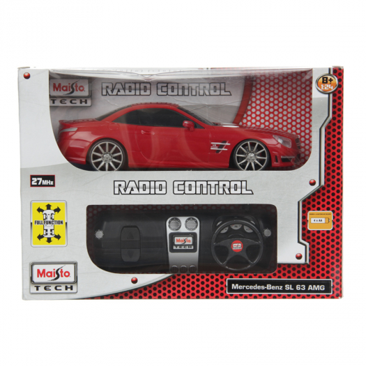 Машина Maisto Mercedes-Benz SL AMG 63 р/у 1:24  | Фото 1