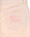 Розовые джинсы с вышивкой Burberry | Фото 4