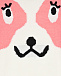 Бело-розовый джемпер с декором &quot;собака&quot; Stella McCartney | Фото 3