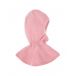 Розовая шапка-шлем со стразами Chobi | Фото 1