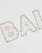 Белый свитшот с лого из страз Balmain | Фото 3