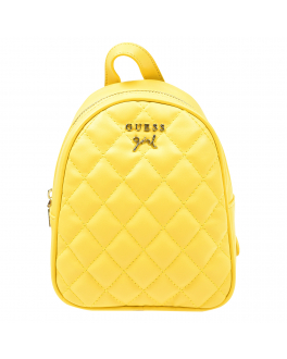 Желтый стеганый рюкзак, 18х19х8 см Guess Желтый, арт. HGNOV1 CO223 YELLOW | Фото 1