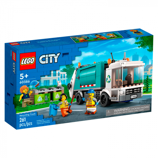 Конструктор CITY &quot;Грузовик для переработки отходов&quot; Lego | Фото 1
