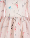 Розовое платье с принтом &quot;балерины&quot; Eirene | Фото 3