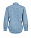 Голубая джинсовая рубашка с аппликацией из страз Forte dei Marmi Couture | Фото 2