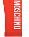 Красные леггинсы с логотипом Moschino | Фото 3