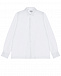 Белая рубашка со спинкой и рукавами из трикотажа Aletta | Фото 2