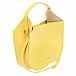 Желтая сумка тоут из кожи, 20х19х5 см REE Projects | Фото 2