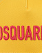 Желтая бейсболка с вышитым лого Dsquared2 | Фото 3
