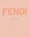 Розовый свитшот с блестящим логотипом Fendi | Фото 3