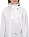Белая рубашка с рюшей Philosophy Di Lorenzo Serafini | Фото 6
