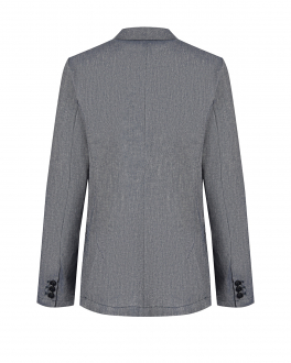 Серый однобортный пиджак Emporio Armani Серый, арт. 3L4GJ2 4N6AZ 0929 | Фото 2