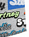 Серые шорты с разноцветным логотипом Stella McCartney | Фото 4