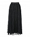 Черная юбка из гипюра  | Фото 5