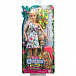 Кукла &quot;Барби блондинка&quot; в платье с питомцем и аксессуарами Barbie | Фото 3