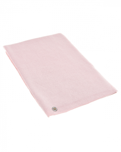 Розовый шерстяной шарф Joli Bebe | Фото 1