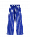 Синие брюки со сплошным лого MARNI | Фото 2
