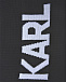 Шарф из хлопка с логотипом Karl Lagerfeld kids | Фото 3