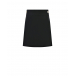 Черная юбка с логотипом из страз Dolce&Gabbana | Фото 1