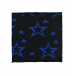 Черный шарф-ворот с синими звездами Catya | Фото 1