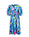 Синее платье с абстрактным принтом Stella McCartney | Фото 3