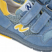 Синие кроссовки с желтым логотипом Naturino | Фото 6