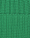 Зеленая шапка из кашемира FTC Cashmere | Фото 3