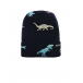 Темно-синяя шапка с декором &quot;динозавры&quot; Il Trenino | Фото 1