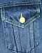 Голубая джинсовая куртка MSGM | Фото 8
