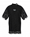 Черное платье с кружевом Dolce&Gabbana | Фото 5