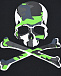 Черный свитшот с принтом &quot;череп и кости&quot; Philipp Plein | Фото 6
