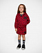 Красная спортивная куртка с леопардовым принтом Dolce&Gabbana | Фото 2