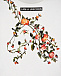 Белый свитшот с принтом &quot;цветочный единорог&quot; Burberry | Фото 4