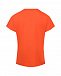 Оранжевая футболка с текстовым принтом Dorothee Schumacher | Фото 4