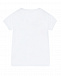 Белая футболка с цветочной вышивкой IL Gufo | Фото 2