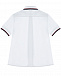 Белая рубашка с гербом-патчем Dolce&Gabbana | Фото 3