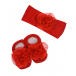 Подарочный набор из красных пинеток и повязки La Perla | Фото 1