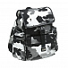 Черно-белый рюкзак с камуфляжным принтом, 24x30x12 см Dolce&Gabbana | Фото 2