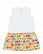 Платье с вышивкой &quot;значки&quot; Moschino | Фото 2