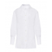 Белая рубашка свободного кроя 120% Lino | Фото 1