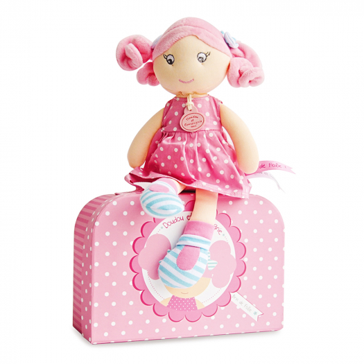 Кукла 28 см, в чемодане Doudou et Compagnie | Фото 1