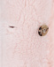 Розовая шуба с застежкой на пуговицы Yves Salomon | Фото 5