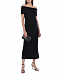 Черное платье с открытыми плечами Pietro Brunelli | Фото 6