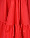 Красное платье с логотипом из страз Monnalisa | Фото 4