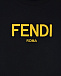 Черная футболка с логотипом Fendi | Фото 3