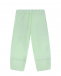 Зеленые брюки на резинке IL Gufo | Фото 1